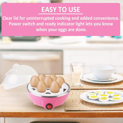 Egg Boiler | 3 Boiling Modes | Automatic Operation | Overheat Protection