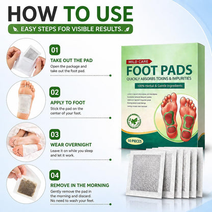 Overnight Foot Renewal Patches | Buy 1 Get 1 Free