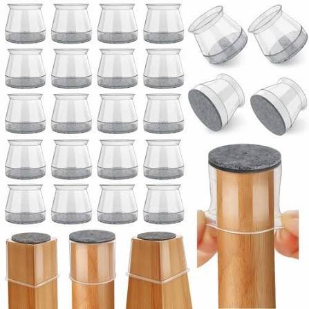 Silicone clear Chair Leg Floor Protector