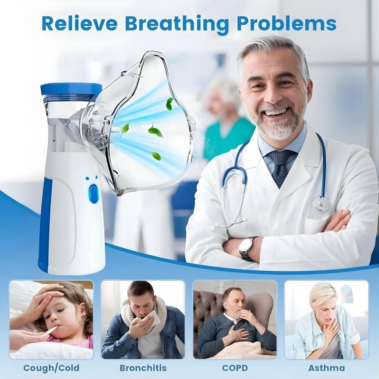 Portable Mesh Nebulizer